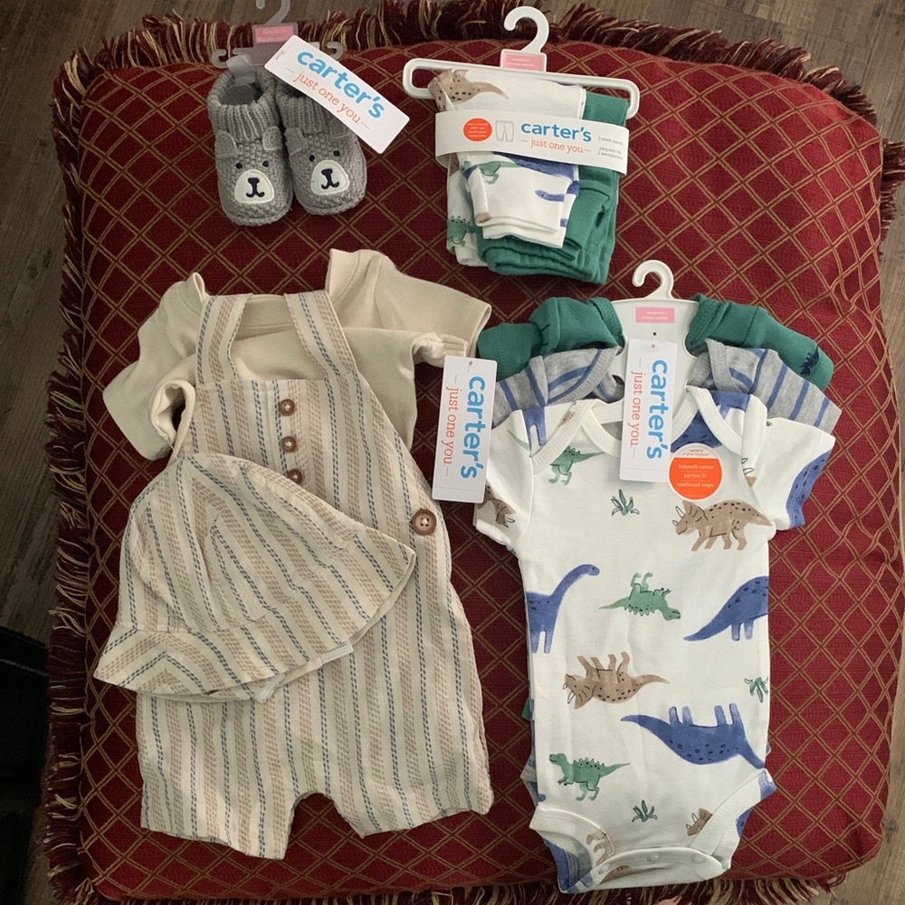 NWT Carters Newborn Boy Clothes
